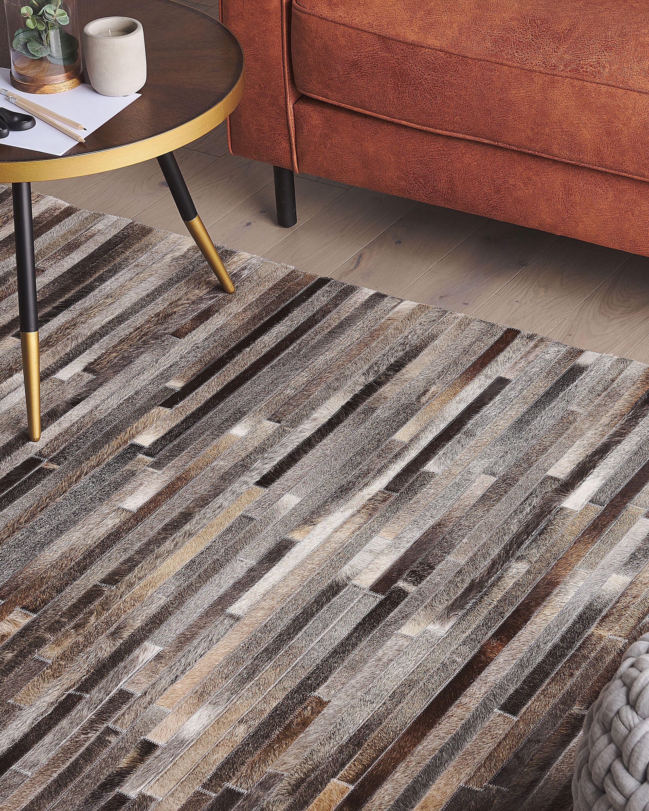 Beliani Teppich aus Kuhfell Modern TUZLUCA