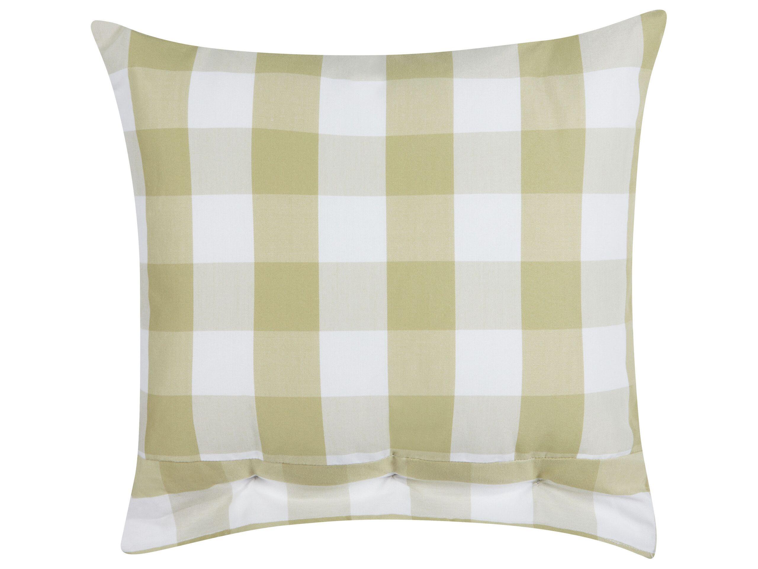 Beliani Dekokissen 2er Set aus Polyester Rustikal TAMNINE