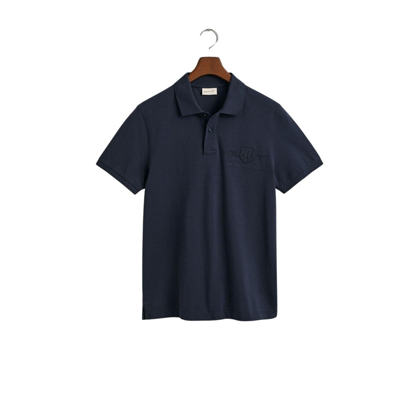 GANT Regular Tonal Hield Polo Shirt