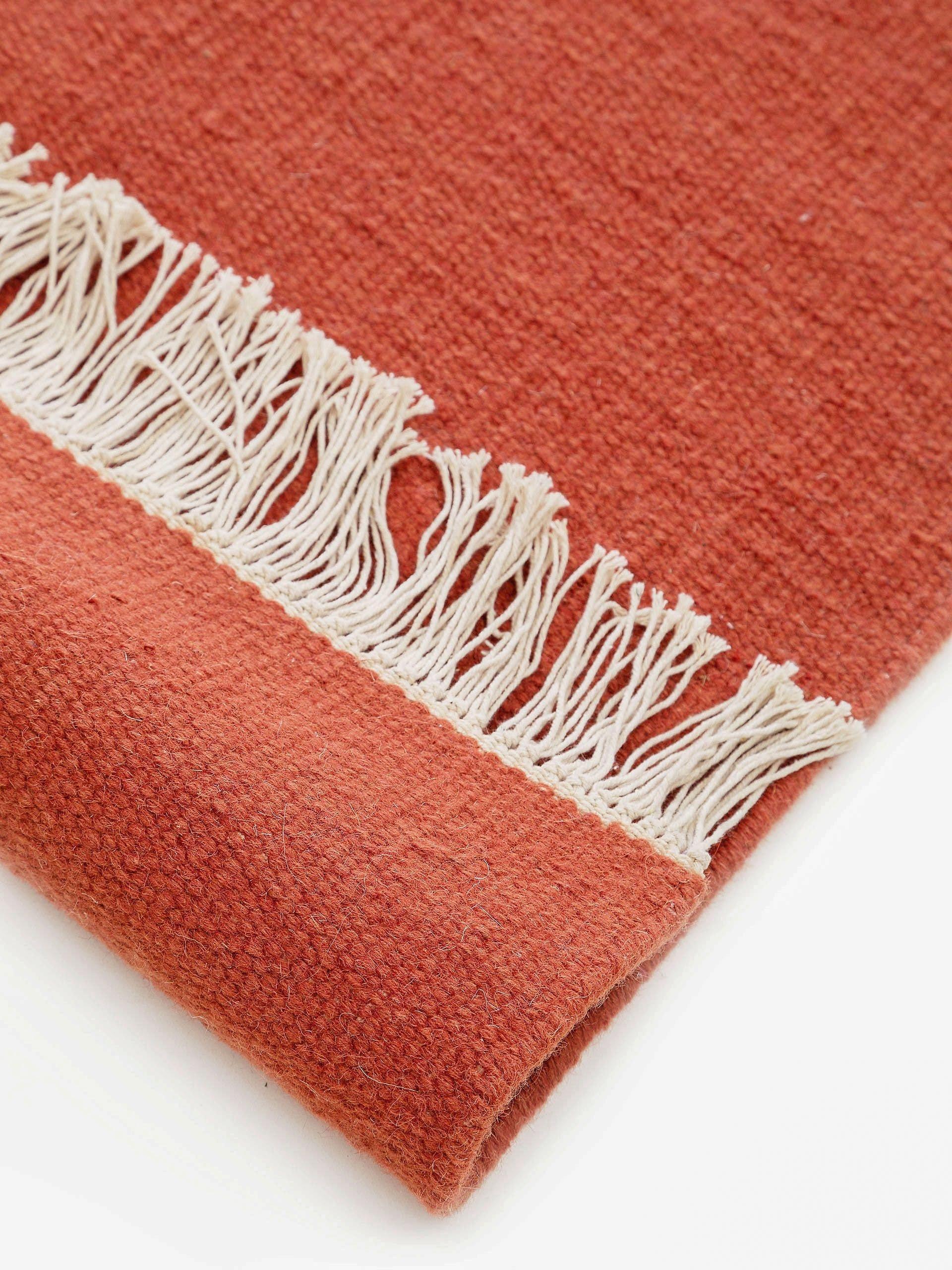 Benuta Wollteppich Liv Orange