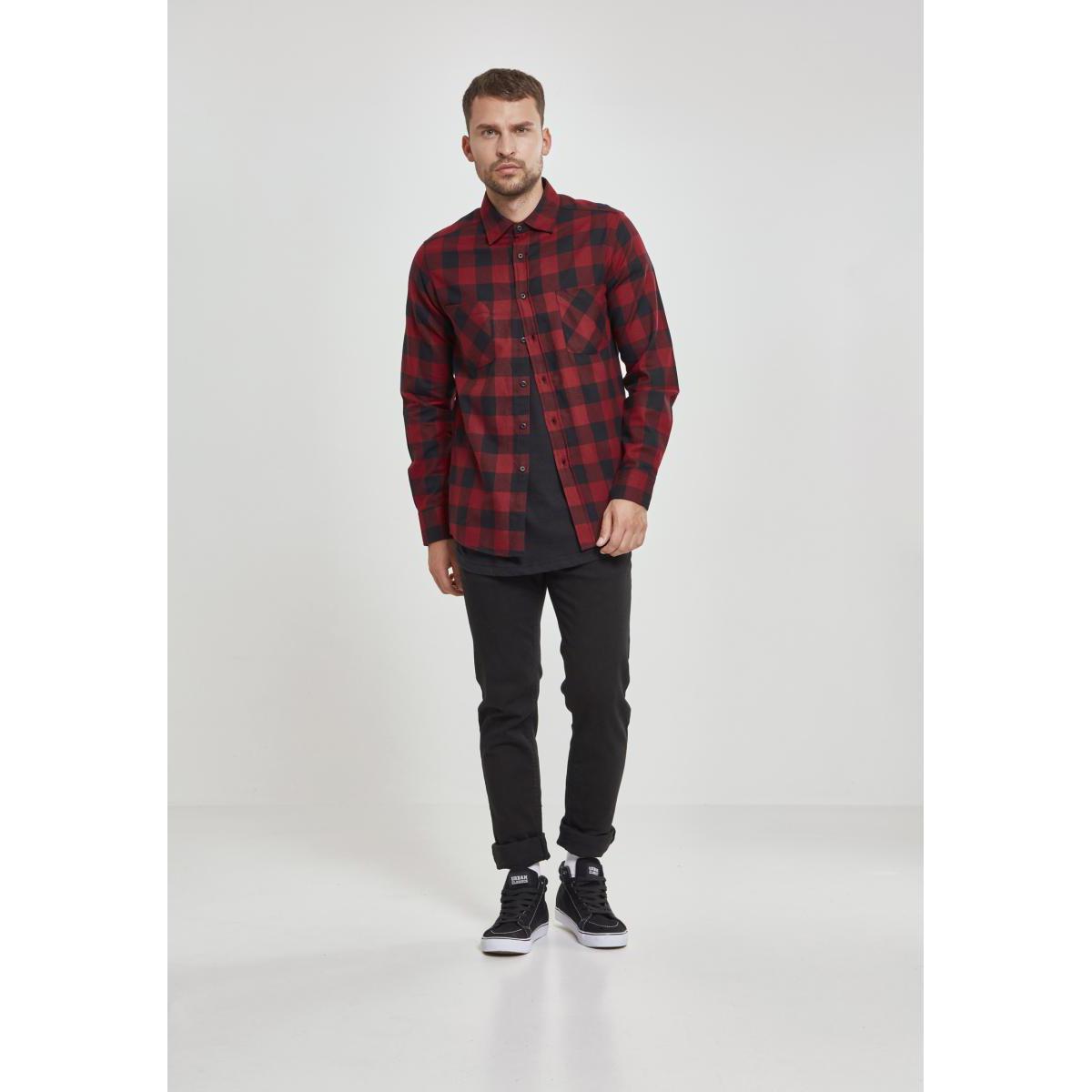 URBAN CLASSICS Basic Flanellhemd