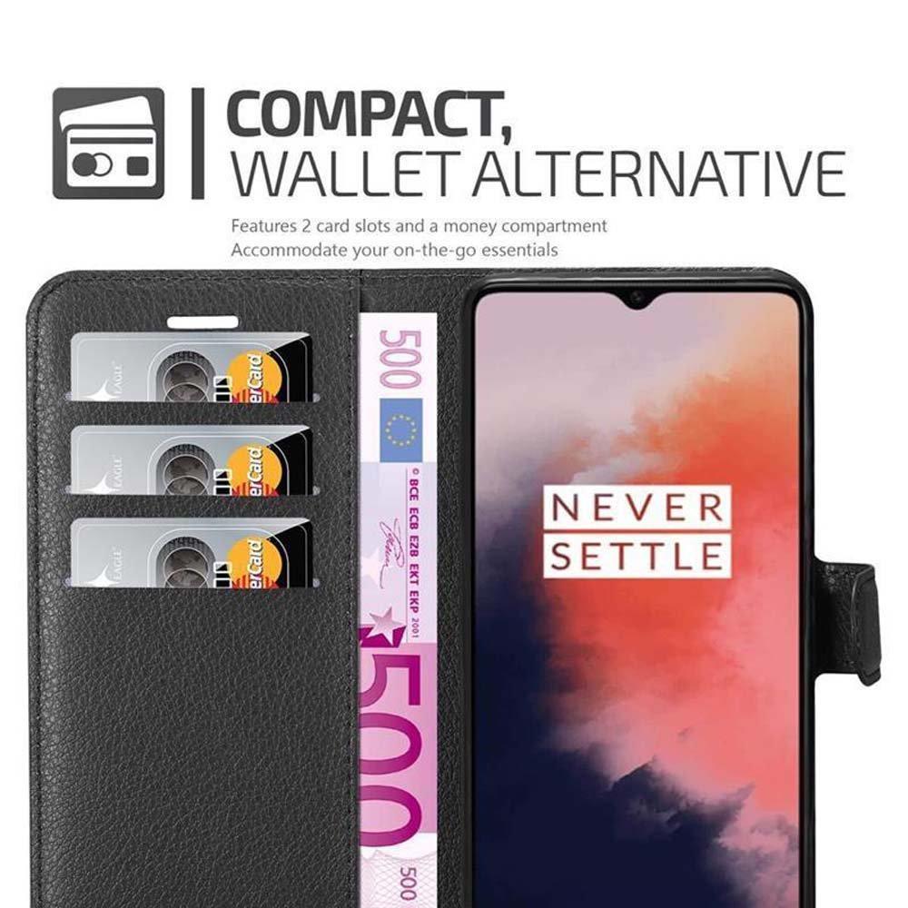 Cadorabo Hülle für OnePlus 7T Standfunktion, Kartenfach