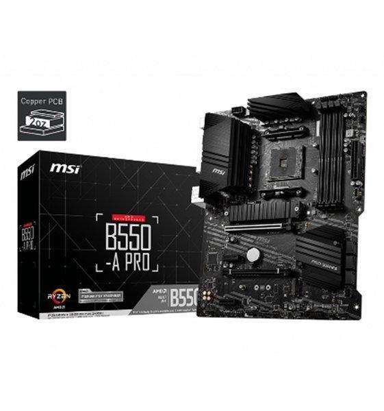 MSI B550 A PRO (AM4, AMD B550, ATX)