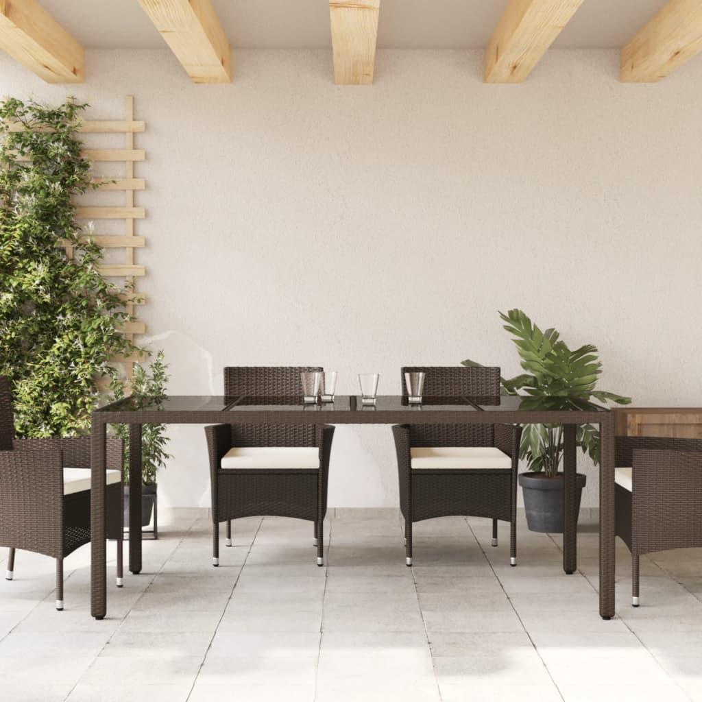 VidaXL Gartentisch poly-rattan
