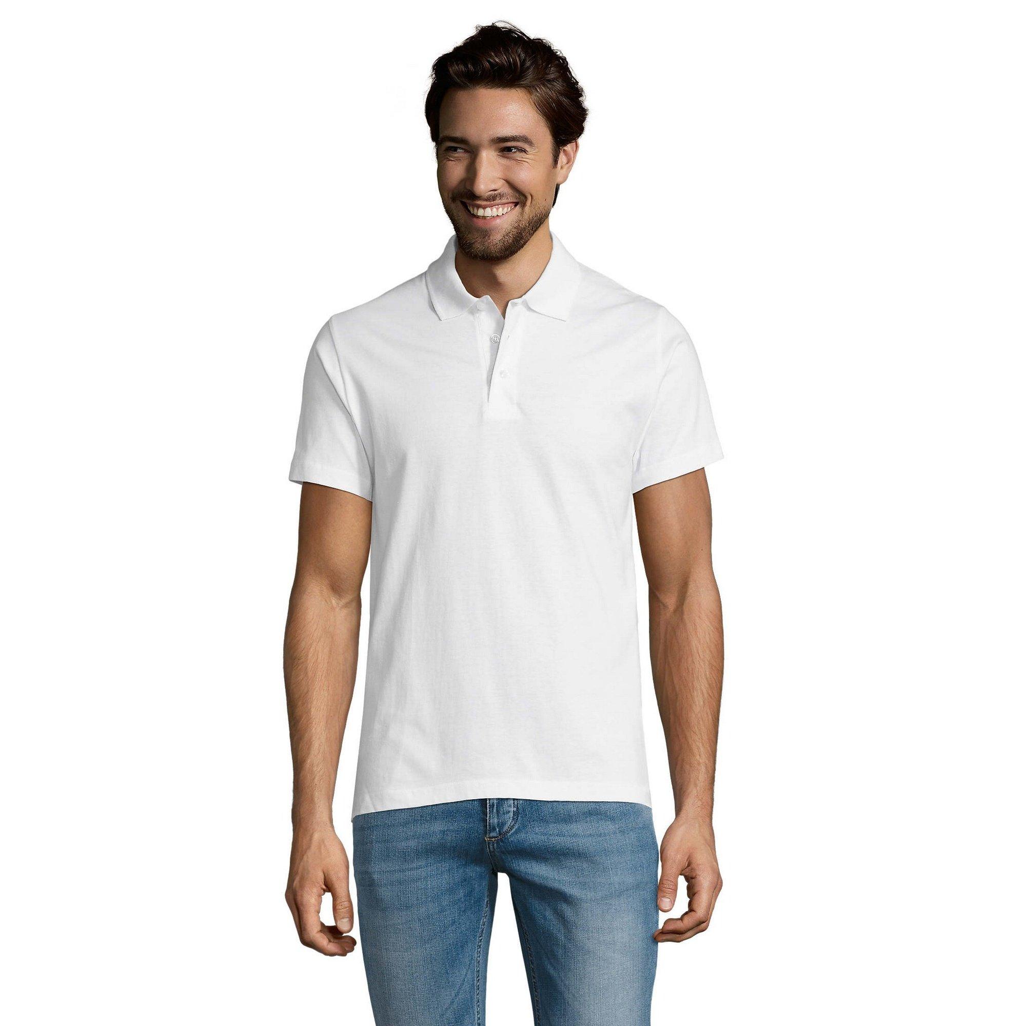 SOLS Prescott Jersey Polo Shirt Kurzarm