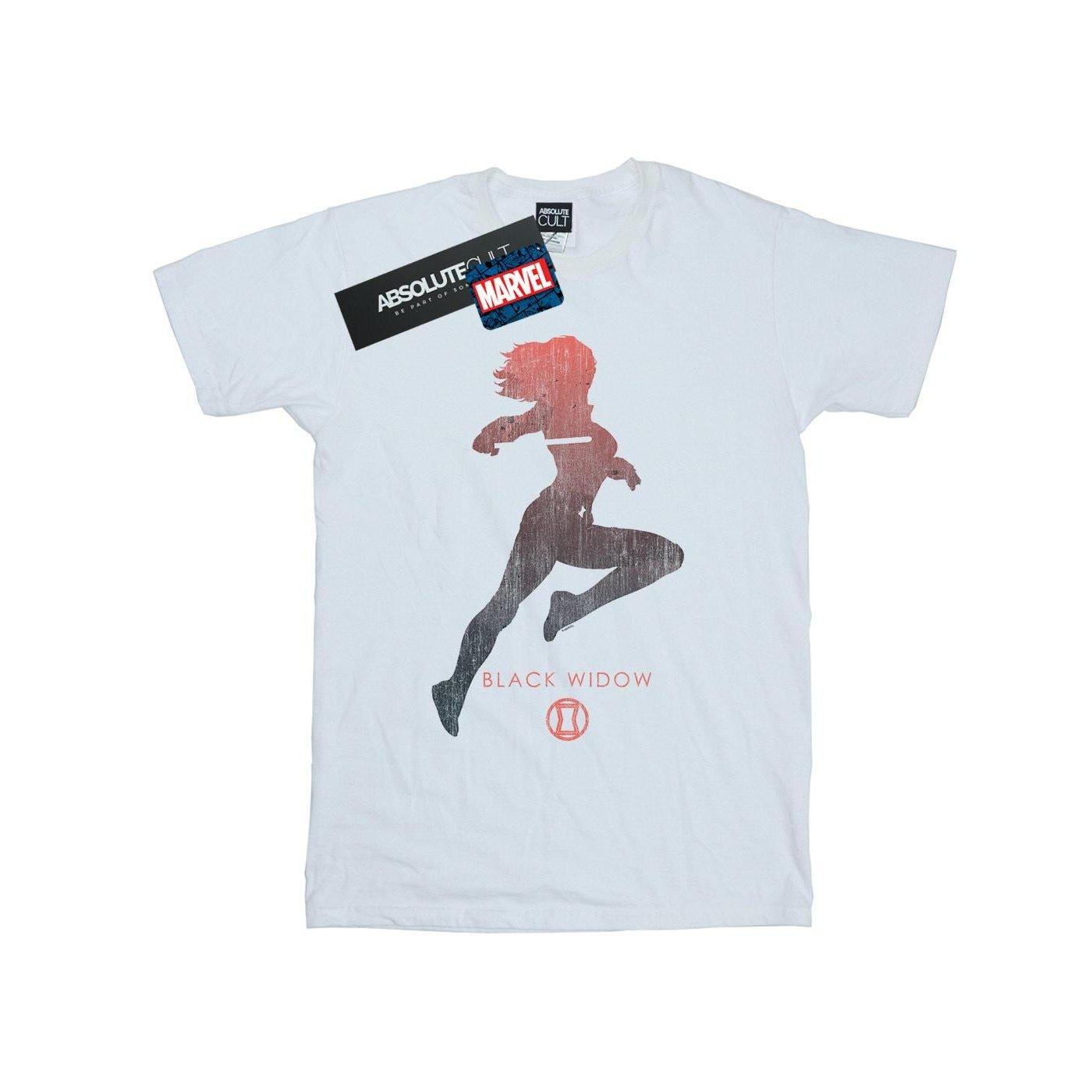 MARVEL Black Widow Silhouette T-Shirt