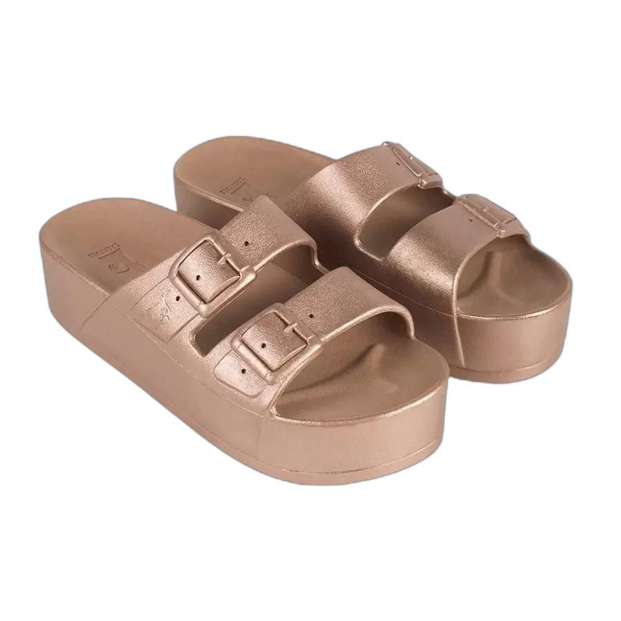 CACATOES sandalen für damen caipirinha metallic