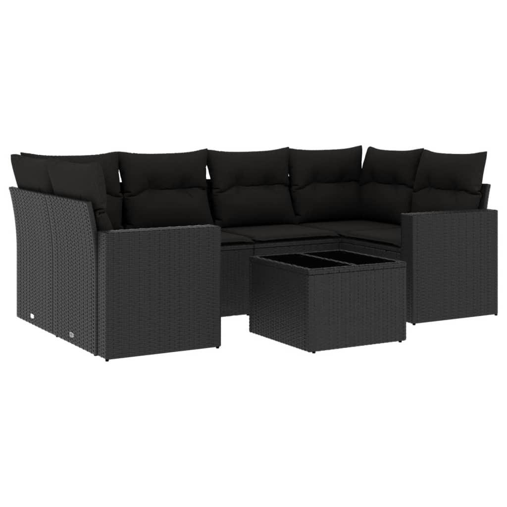 VidaXL Garten sofagarnitur poly-rattan