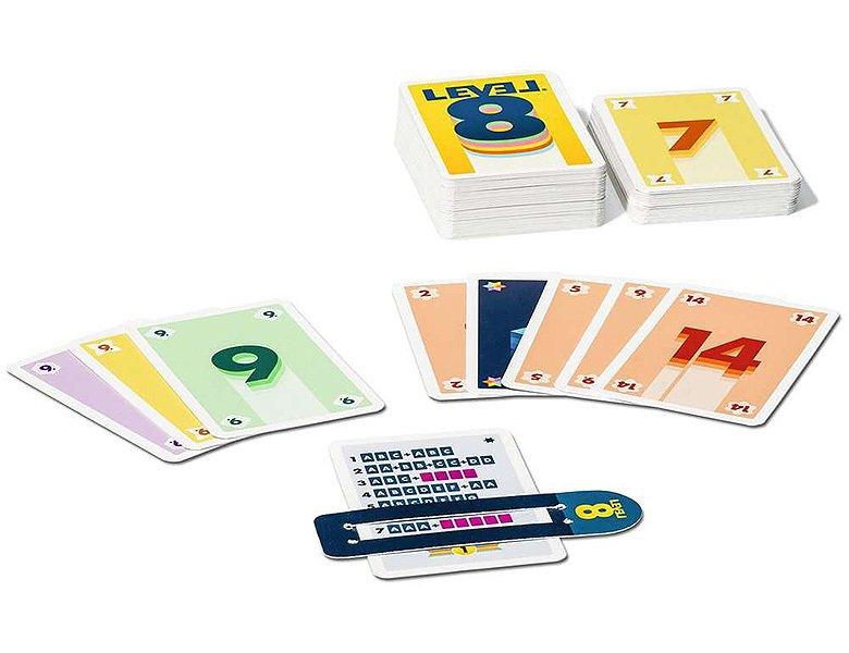 Ravensburger Ravensburger 20865 - Level 8, Das beliebte Kartenspiel für 2-6 Spieler ab 8 Jahren Familienspiel Reisespiel Perfekt als Geschenk