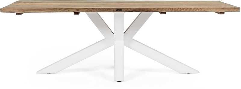 mutoni Gartentisch Ramsey 240x100 natur-weiss