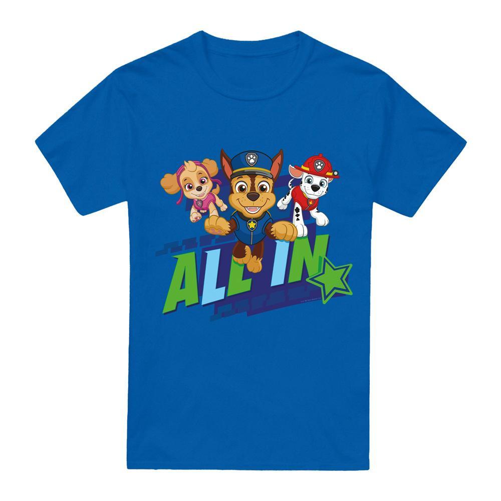 PAW PATROL All In Bedrucktes T-Shirt