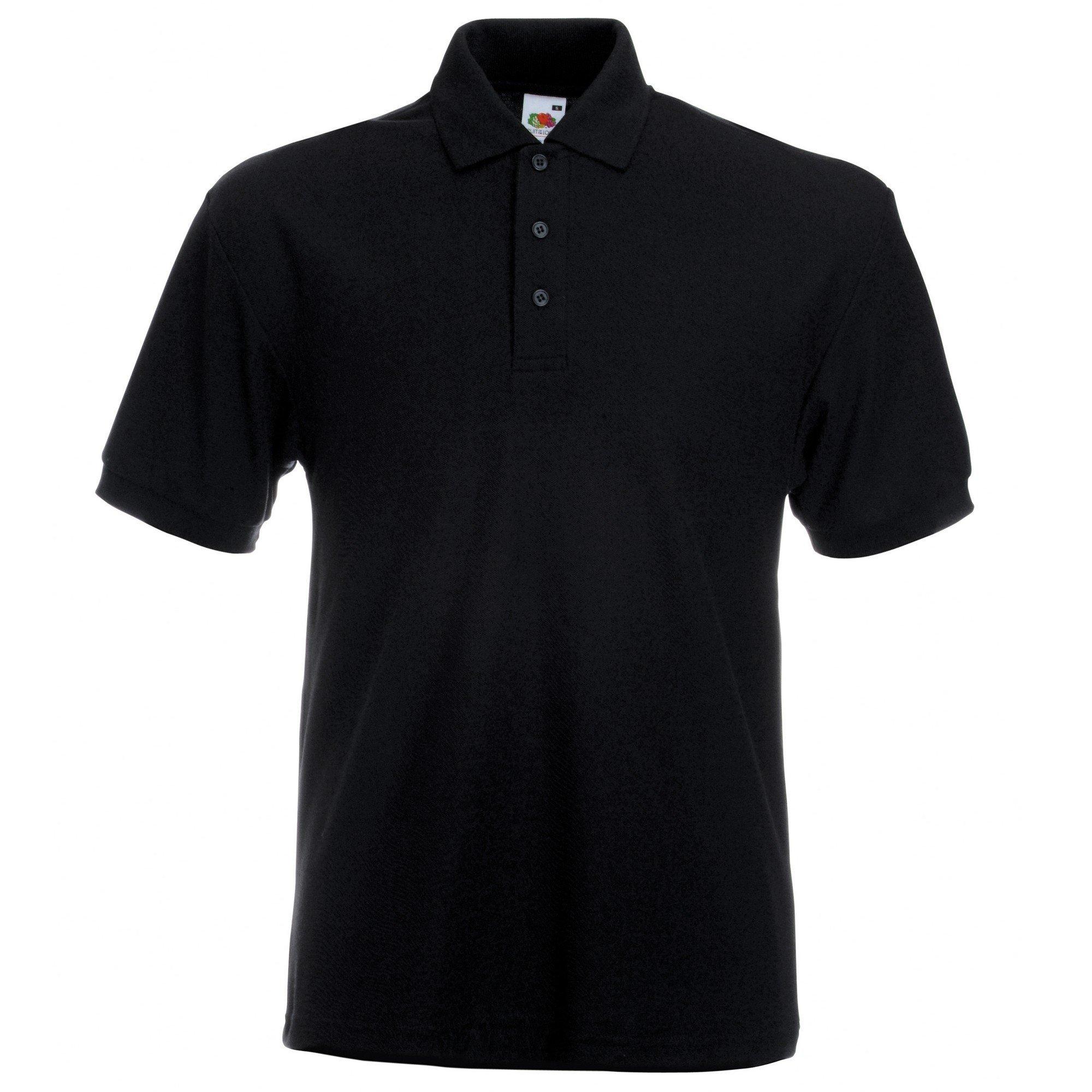 Fruit of the Loom Piqué Kurzarm Polo-Shirt