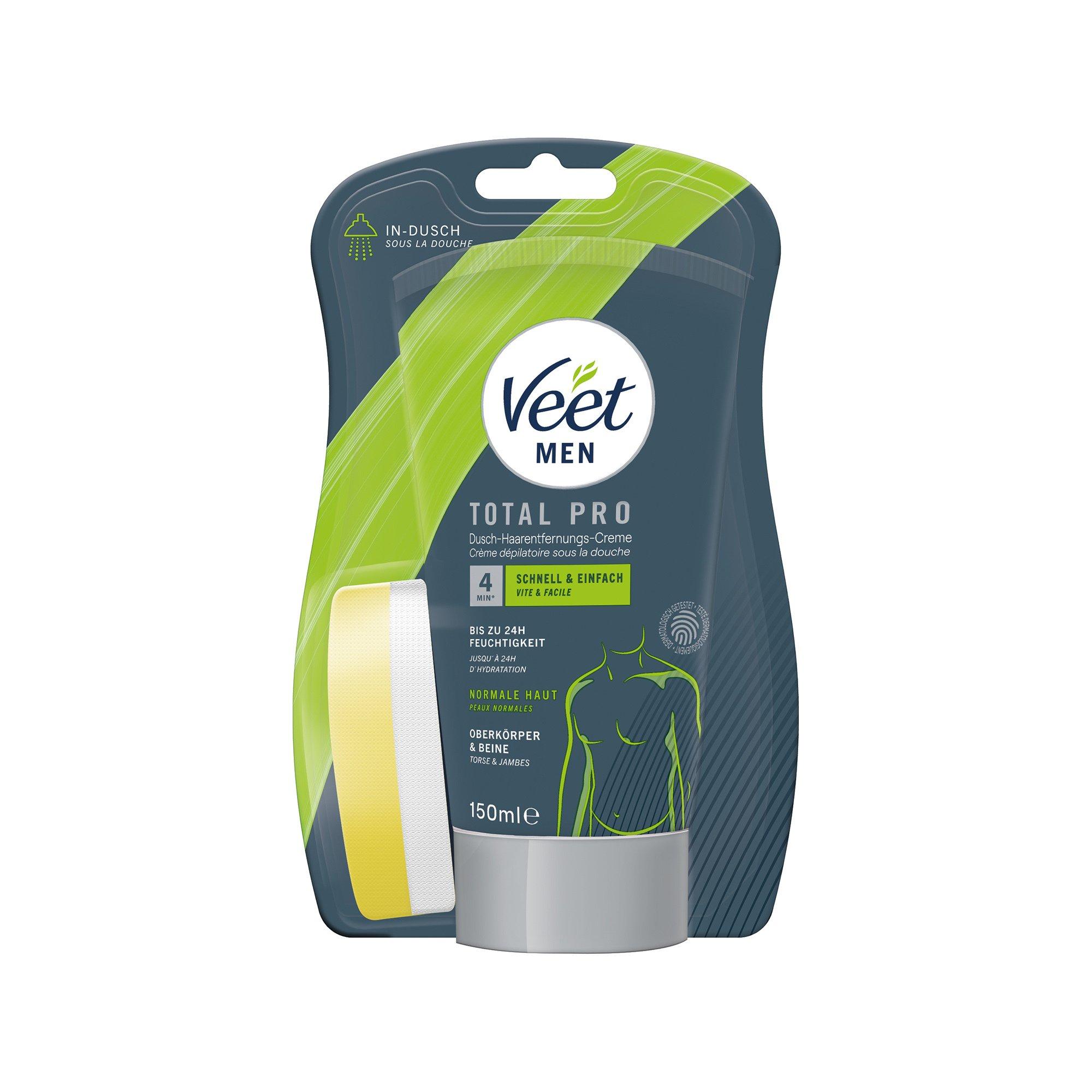Veet Men Dusch - Normale Haut - Brust & Körper Men Dusch Creme Power Effect