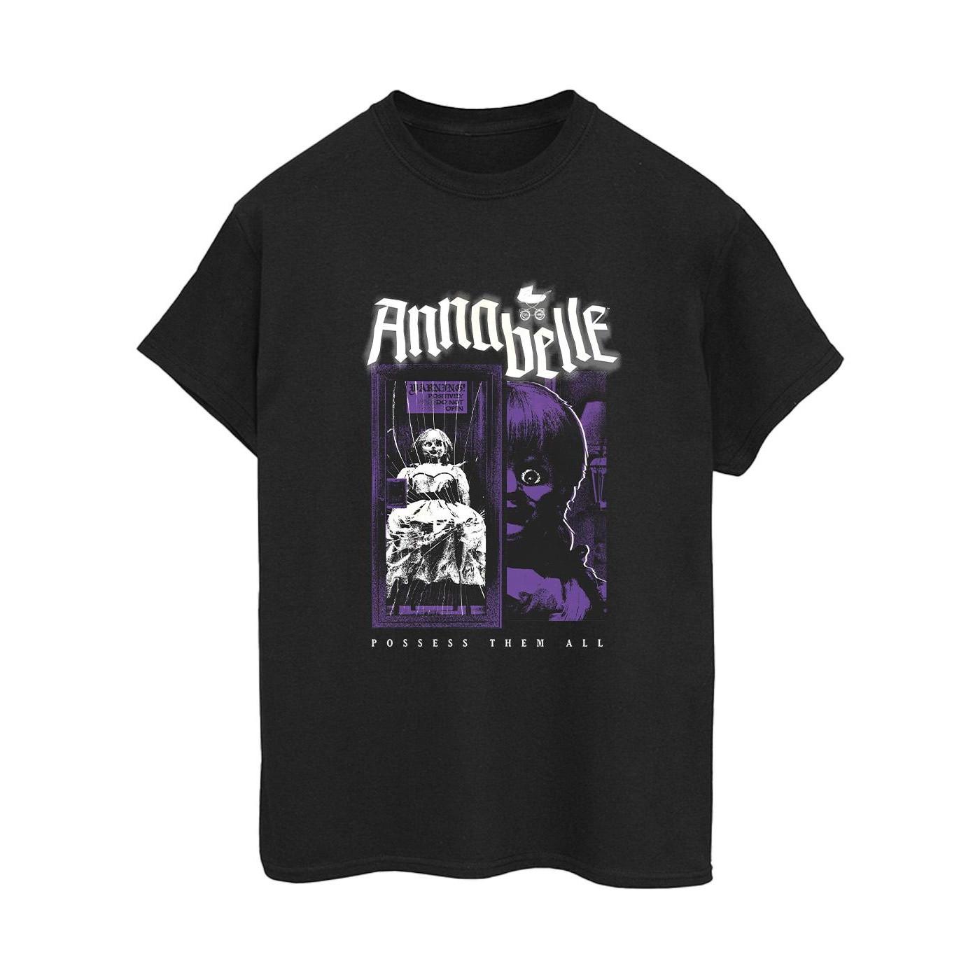 Annabelle Poster Print Boyfriend T-Shirt
