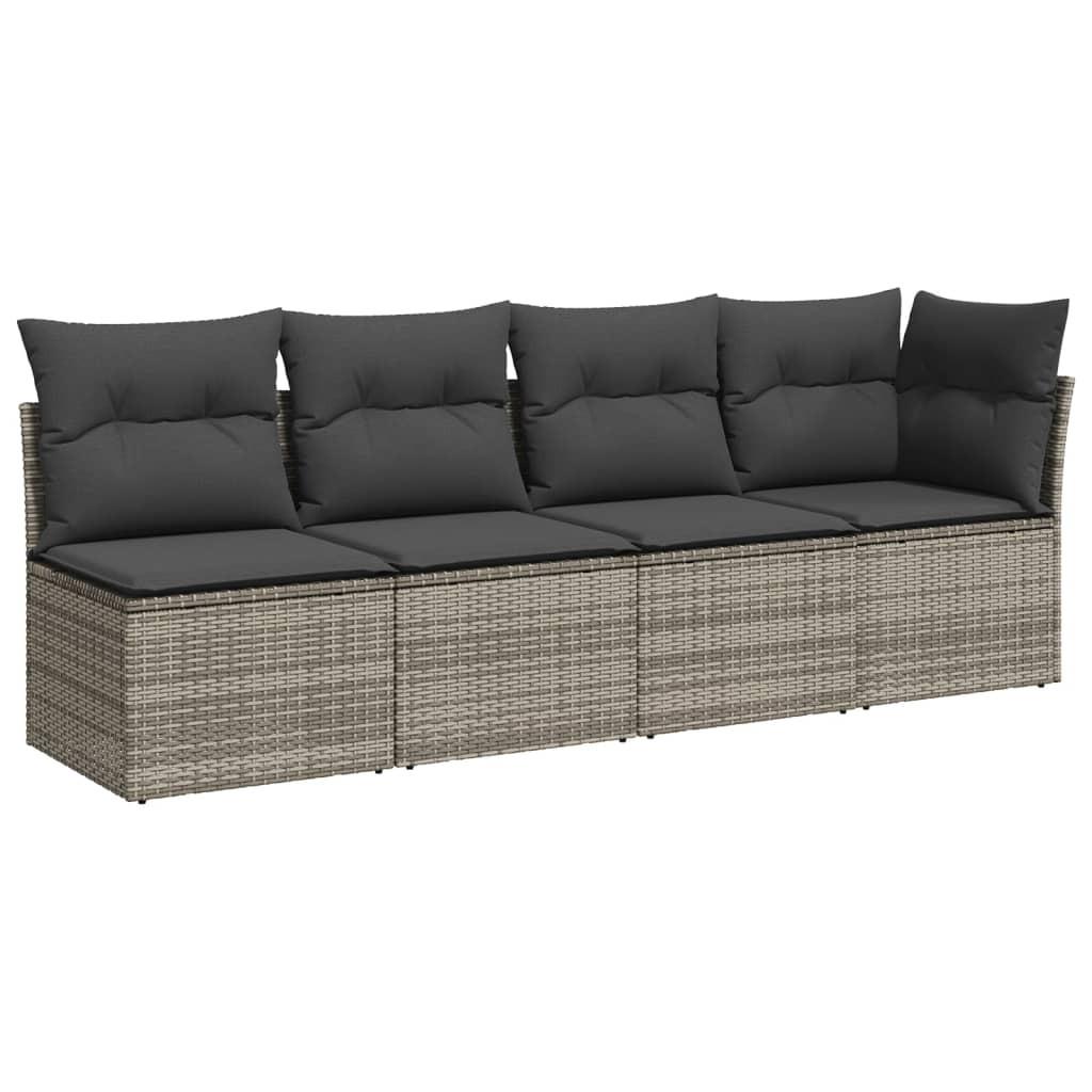 VidaXL Garten sofagarnitur poly-rattan