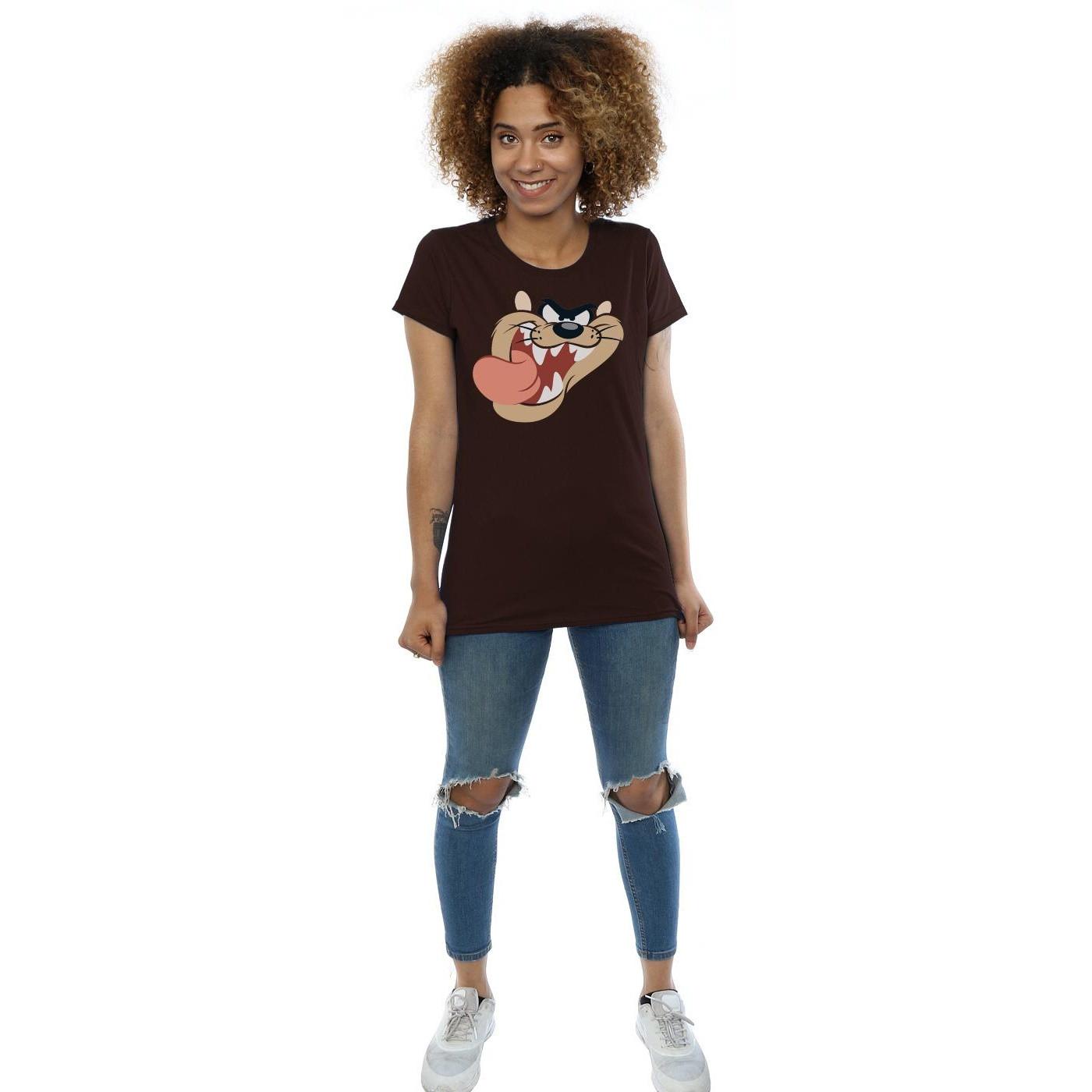 LOONEY TUNES Taz Tasmanian Devil Face T-Shirt