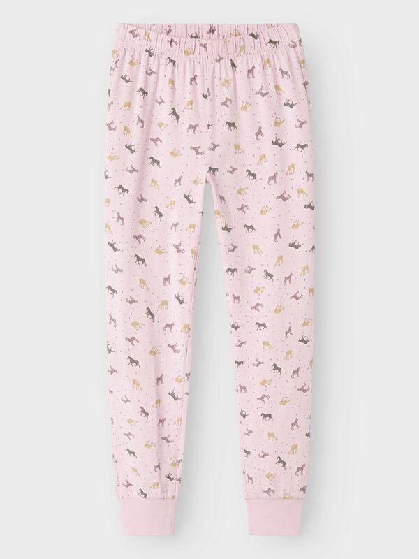 Name It Mädchen Pyjama Pferde