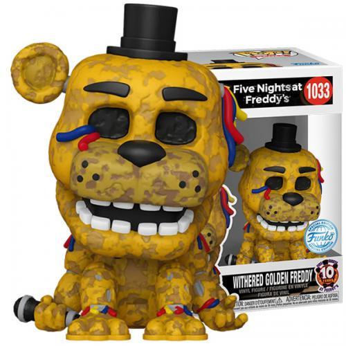 Funko Funko POP! FNAF: Withered Golden Freddy (1033) EXM