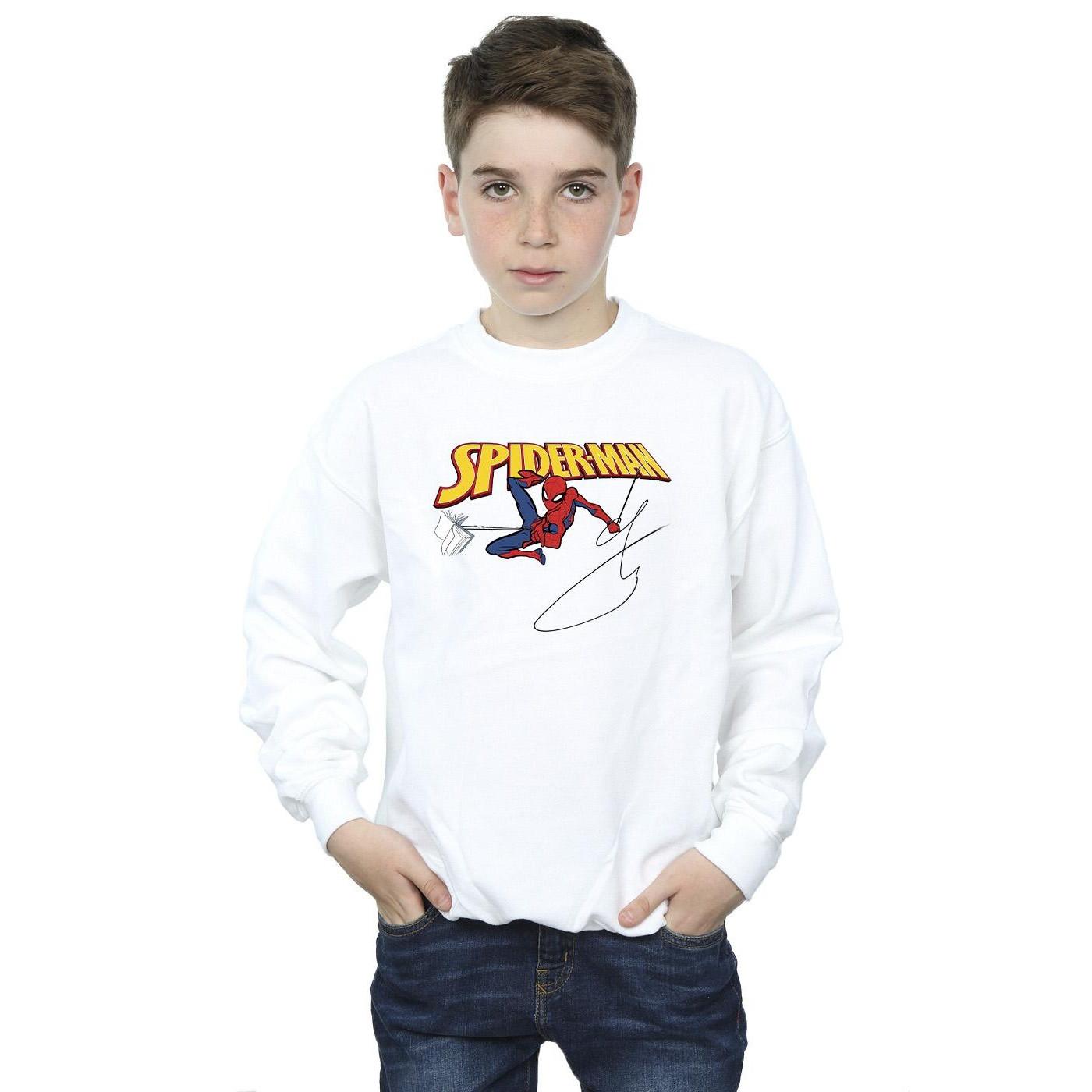 MARVEL With A Book Sweatshirt