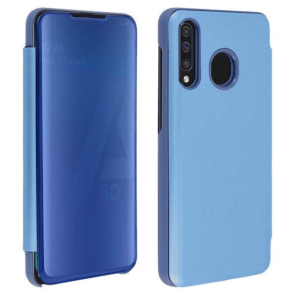 Avizar Clear View Cover Samsung Galaxy A50 Blau