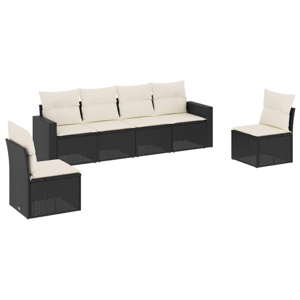 VidaXL Garten sofagarnitur poly-rattan