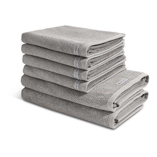 Ross Selection - Organic Cotton - 4 X Handtuch 2 X Duschtuch - Handtuch-Set