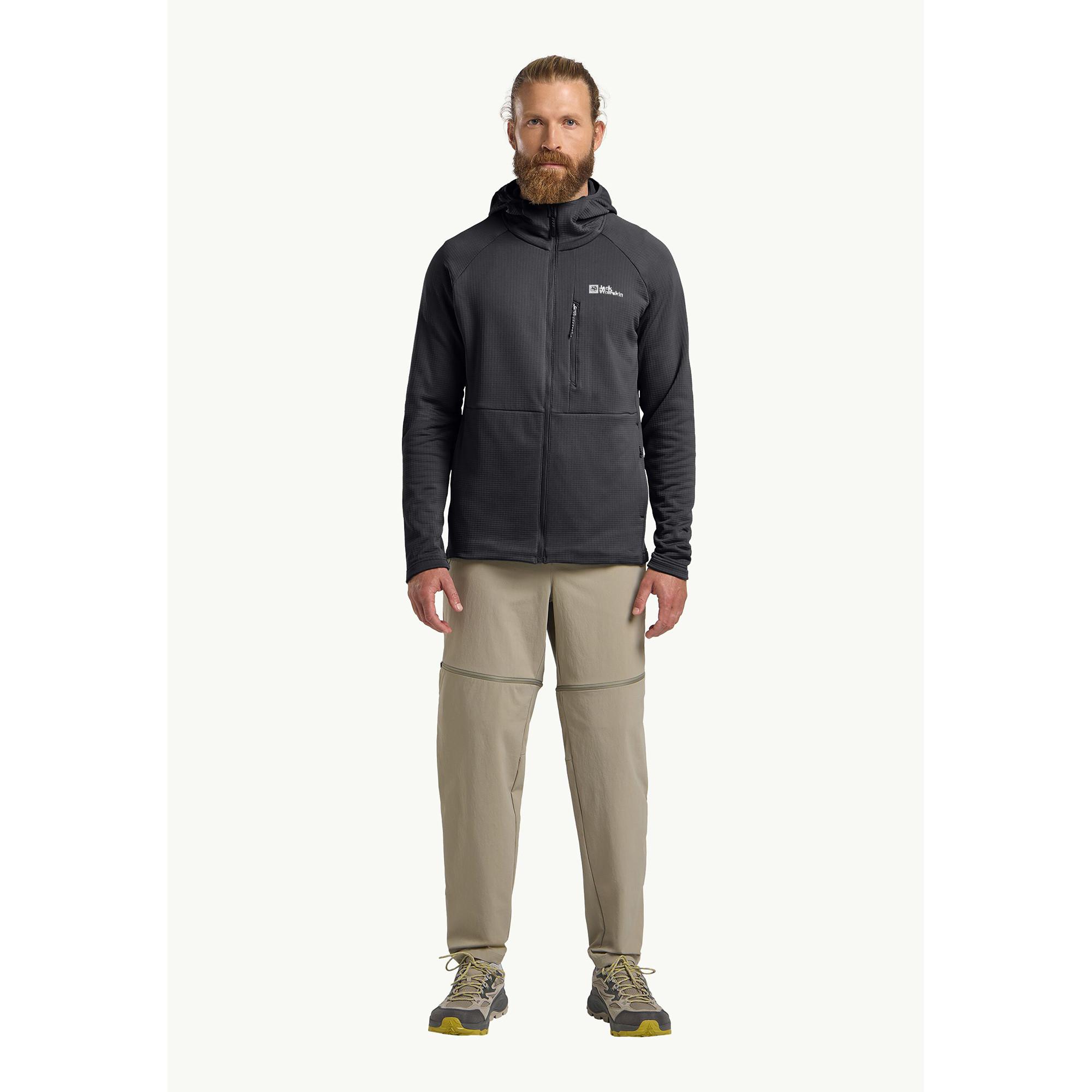 Jack Wolfskin Kolbenberg Hooded Fz M Fleecejacke mit Kapuze