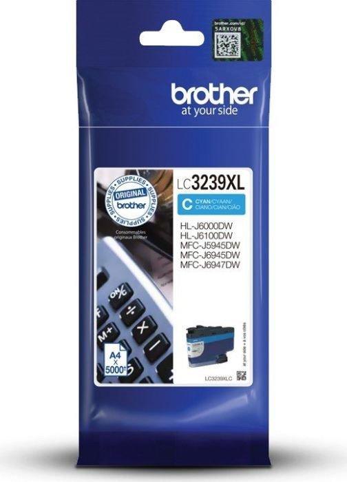 brother BROTHER Tintenpatrone HY cyan LC-3239XLC MFC-J5945DW 5000 Seiten