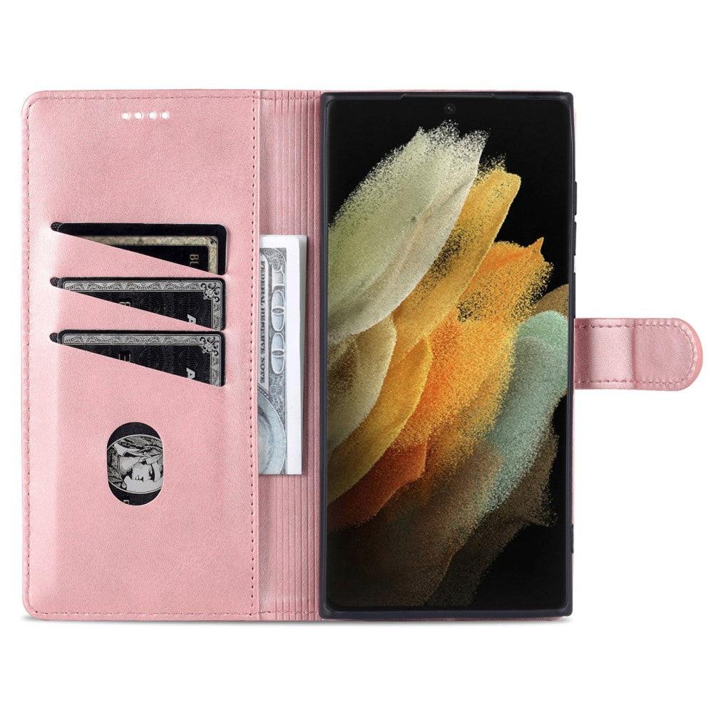 Cover-Discount Galaxy S22 Ultra - Leder Etui Hülle