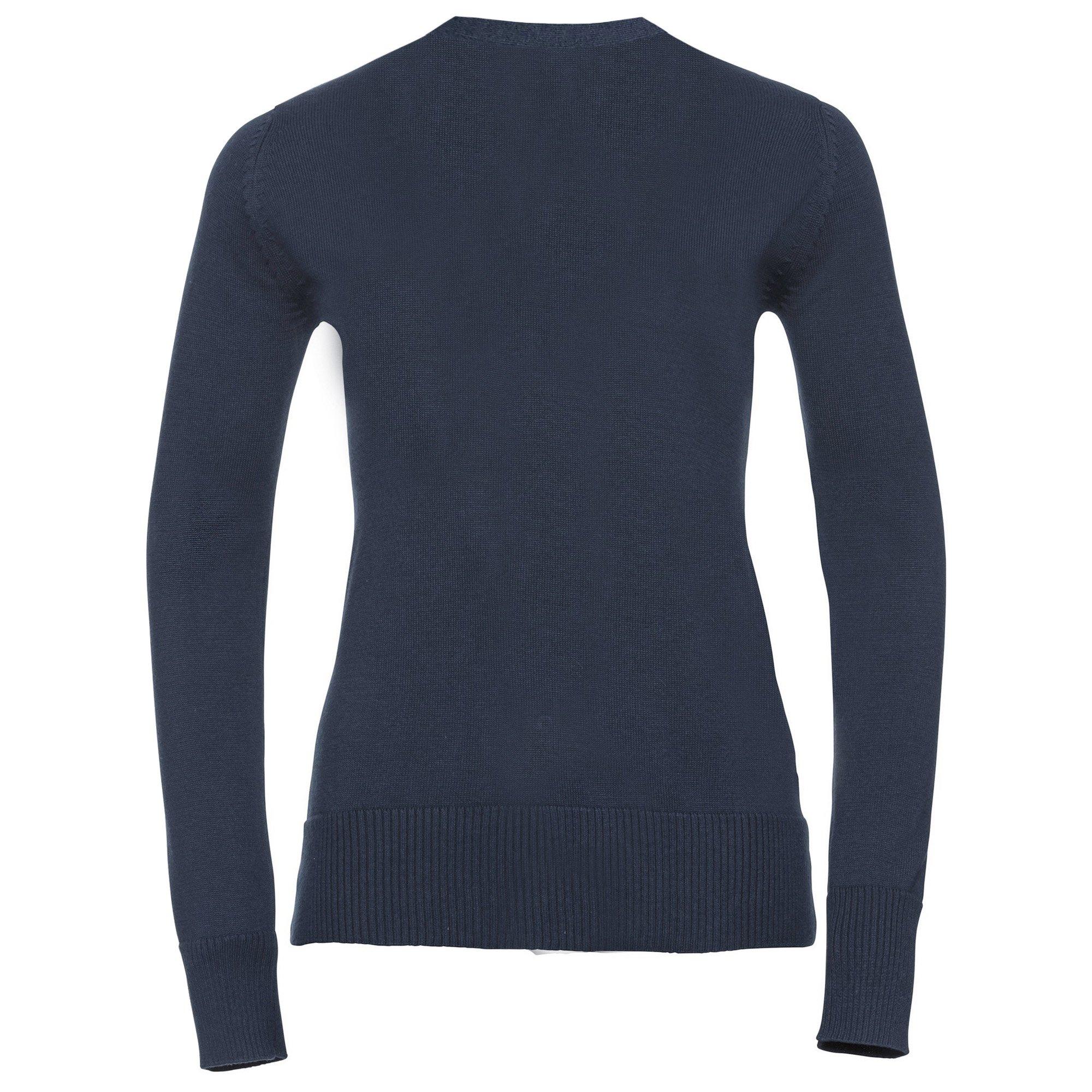 Russell Collection Strickjacke mit VAusschnitt