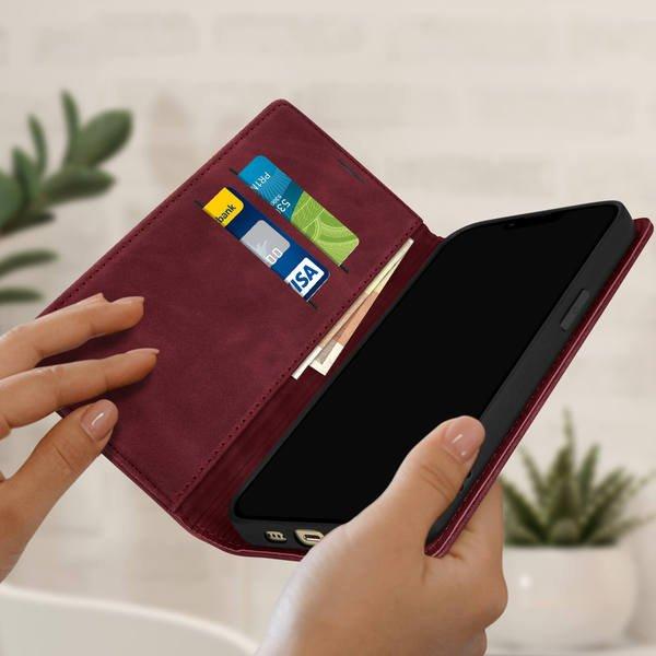 Avizar Soft Hülle iPhone 13 Pro Weinrot