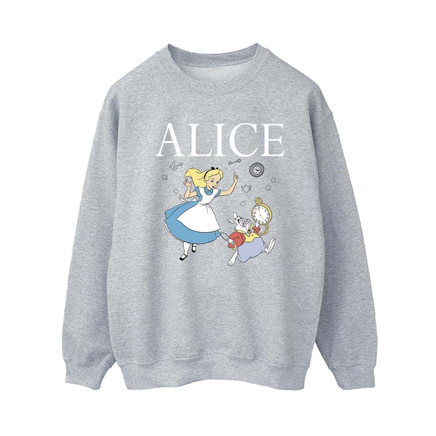 Disney Alice In Wonderland Follow The Rabbit Sweatshirt