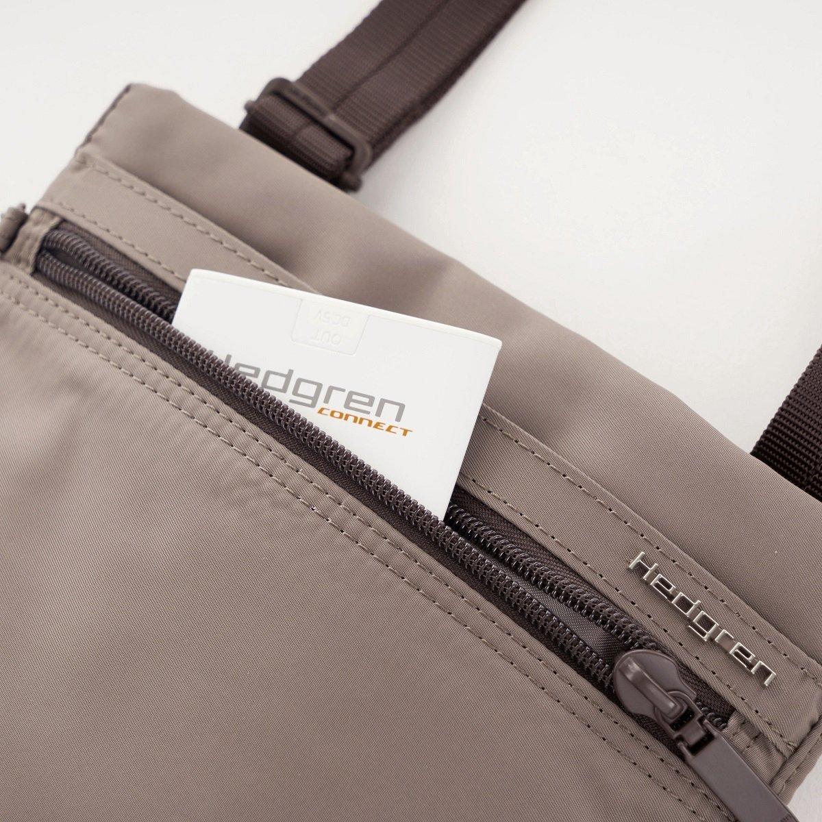Hedgren Leonce Small Vertical Crossover RFID