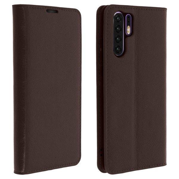 Avizar Cover Echtleder Huawei P30 Pro Braun