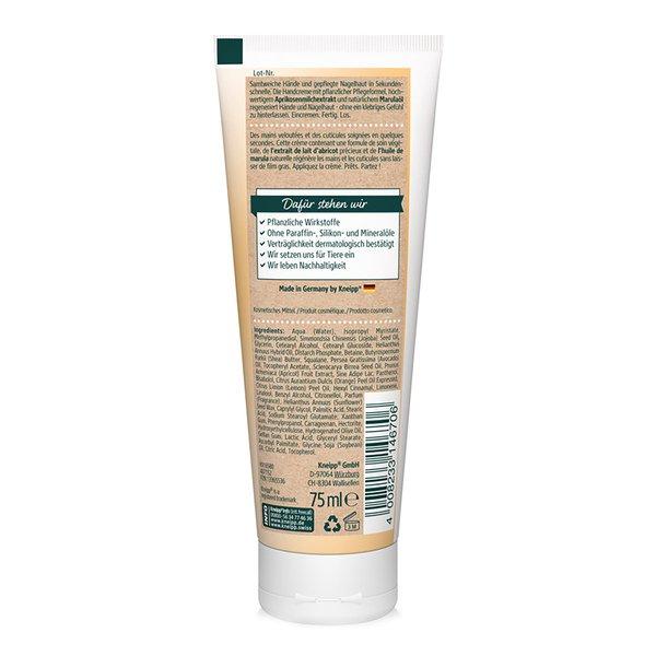 Kneipp Sekunden Hand-undNagelcreme Sekunden Hand-und Nagelpflege – Aprikose und Marula