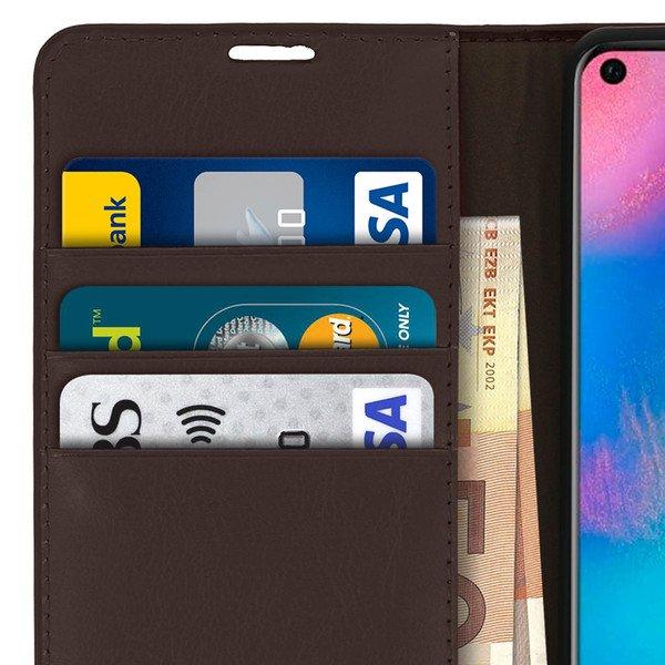 Avizar Cover Echtleder Huawei P30 Pro Braun