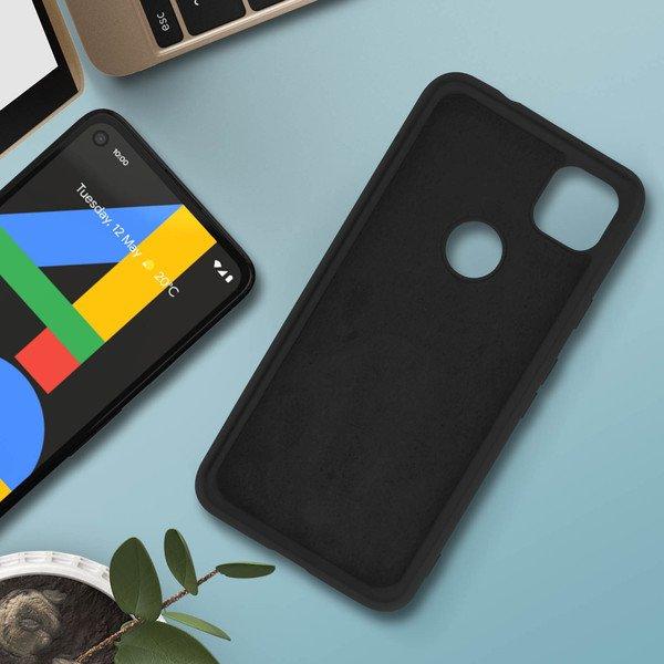 Avizar Soft Hülle Google Pixel 4A Schwarz