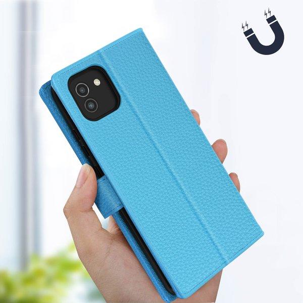Avizar Etui Samsung Galaxy A03 Hellblau