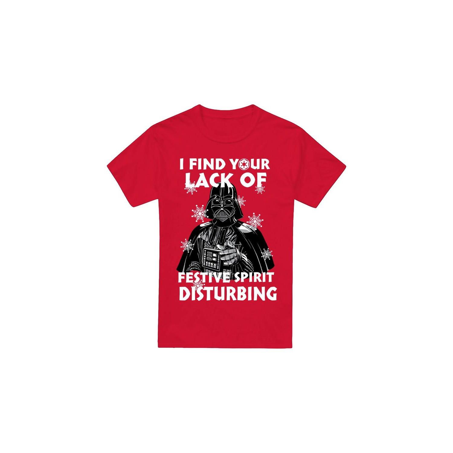 STAR WARS Star Wars weihnachtliches Design T-Shirt