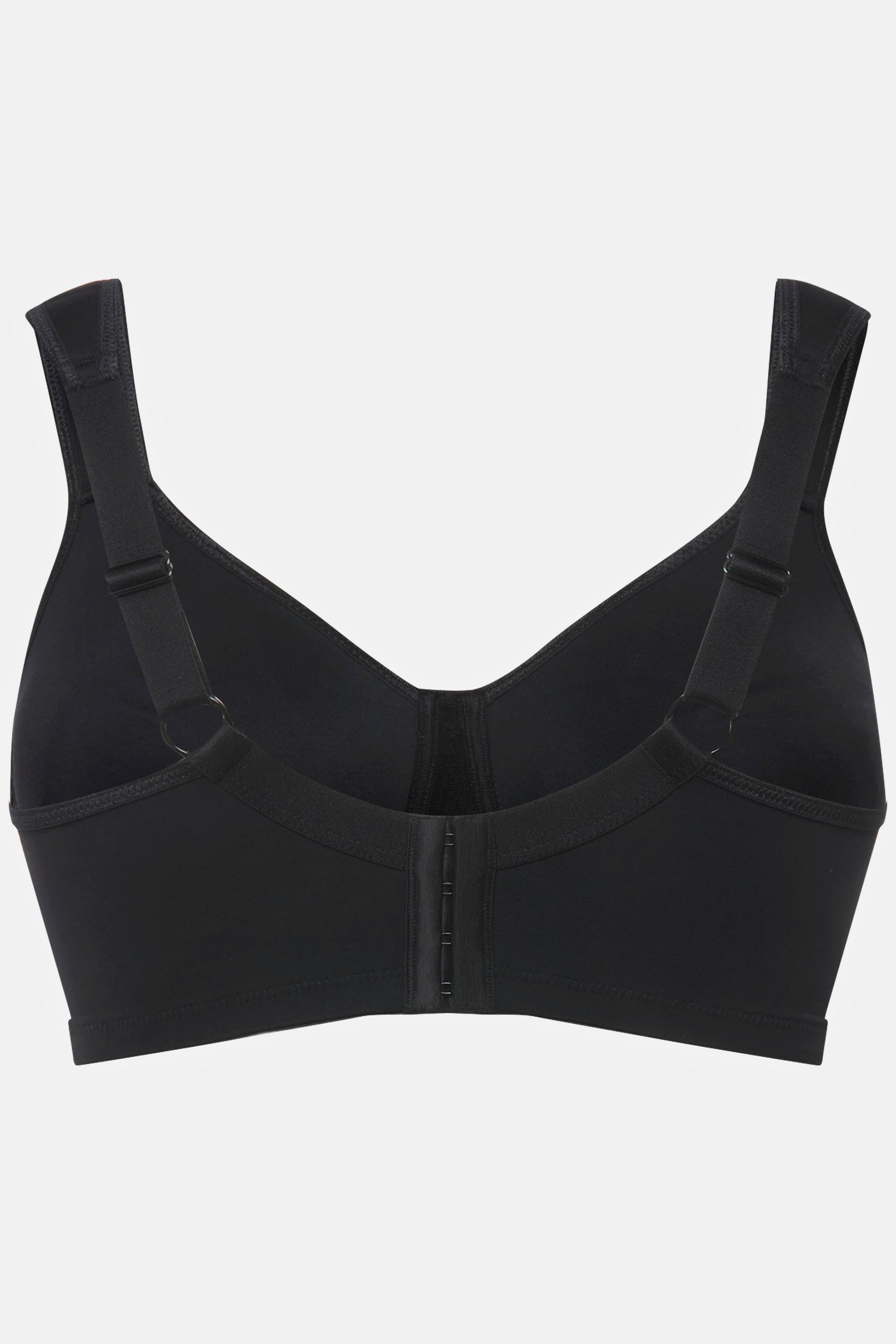 Ulla Popken Wellness-BH, Mikrofaser, ohne Bügel, Cup C - E
