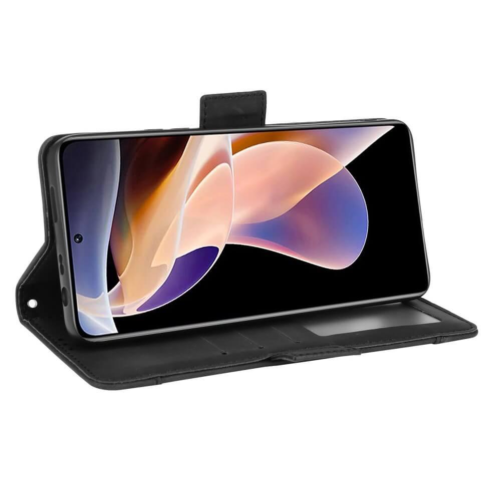 Cover-Discount Xiaomi Redmi Note 11 Pro+ - Etui mit vielen Kartenfächer