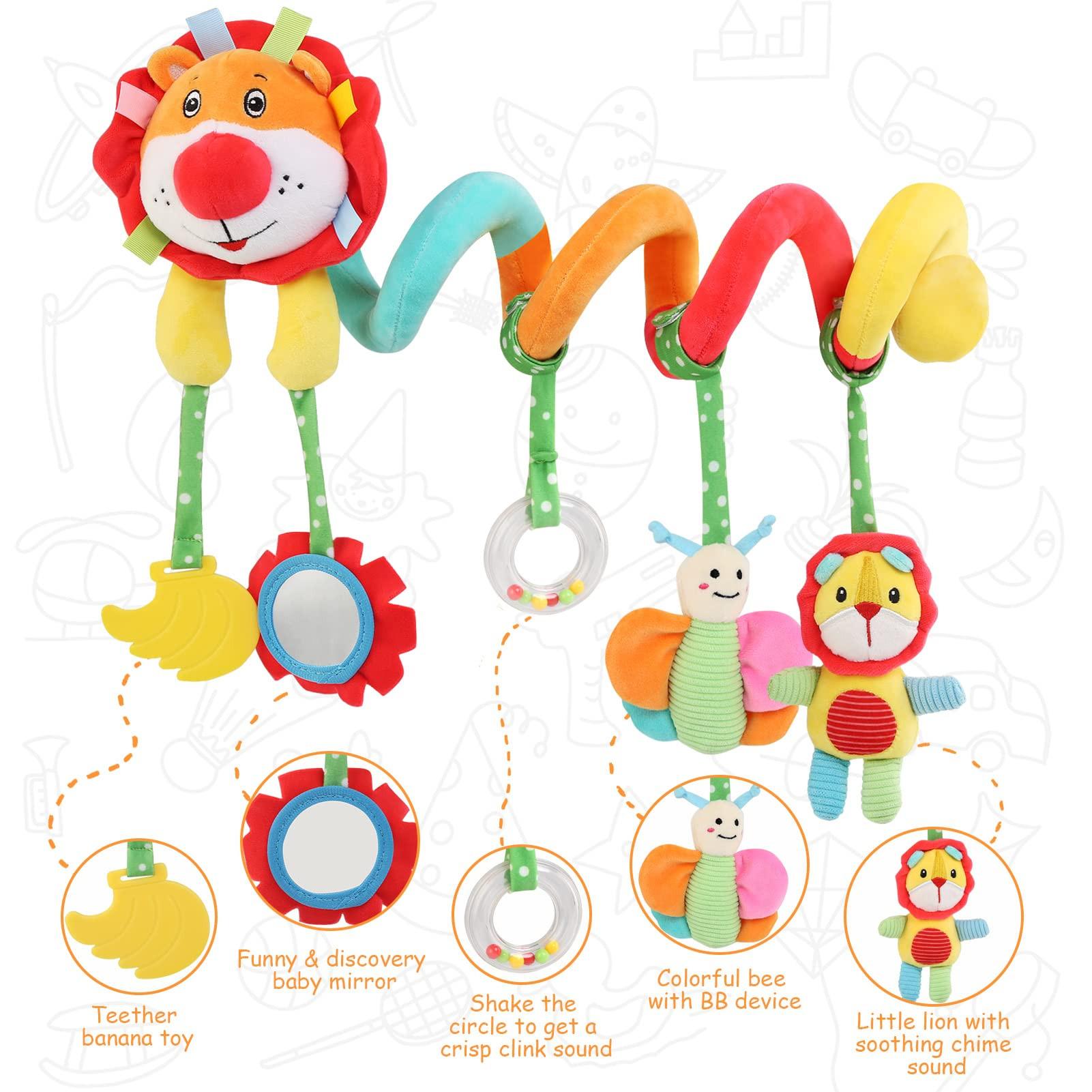 Activity-board Babyspielzeug Kinderwagen Spielzeug, Kuscheltiere Krippenspielzeug Motorikspielzeug zum Aufhängen