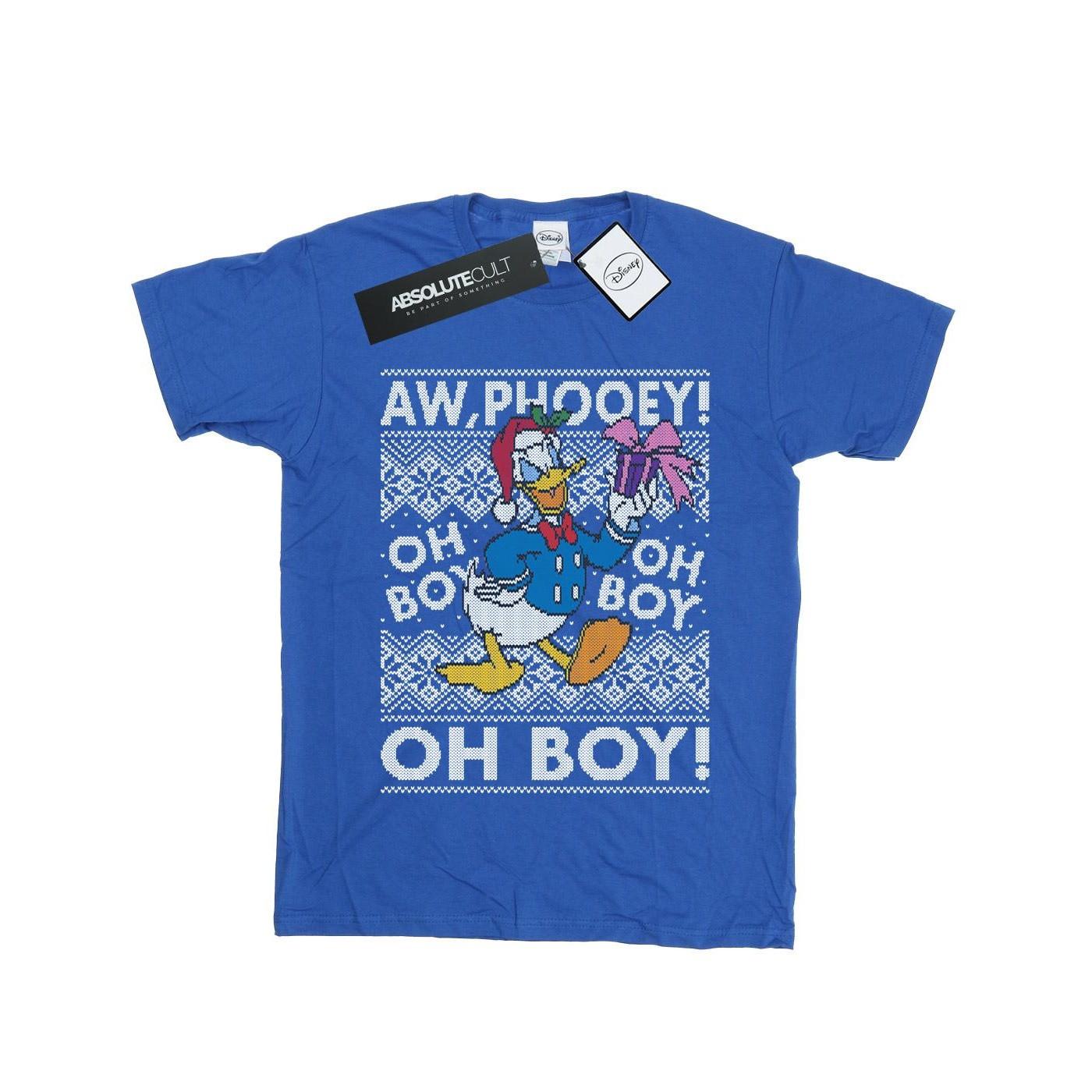 Disney Donald Duck Aw Phooey Oh Boy Weihnachts T-Shirt