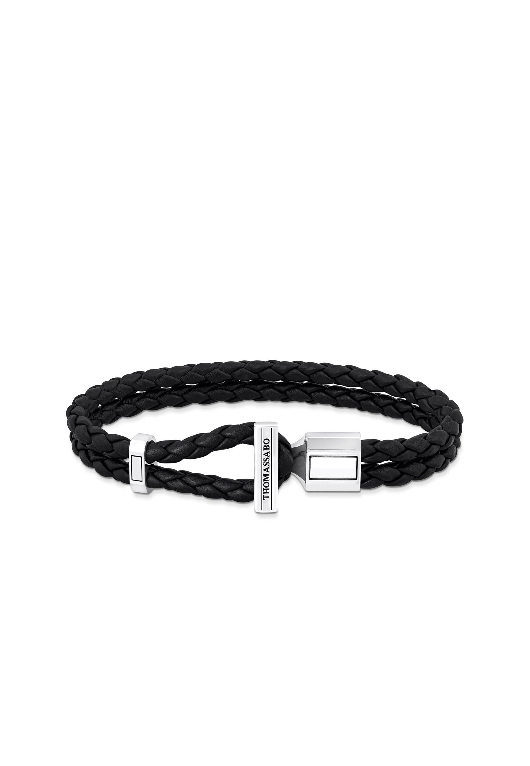 Thomas Sabo Armband Doppelt Geflochtenes Leder