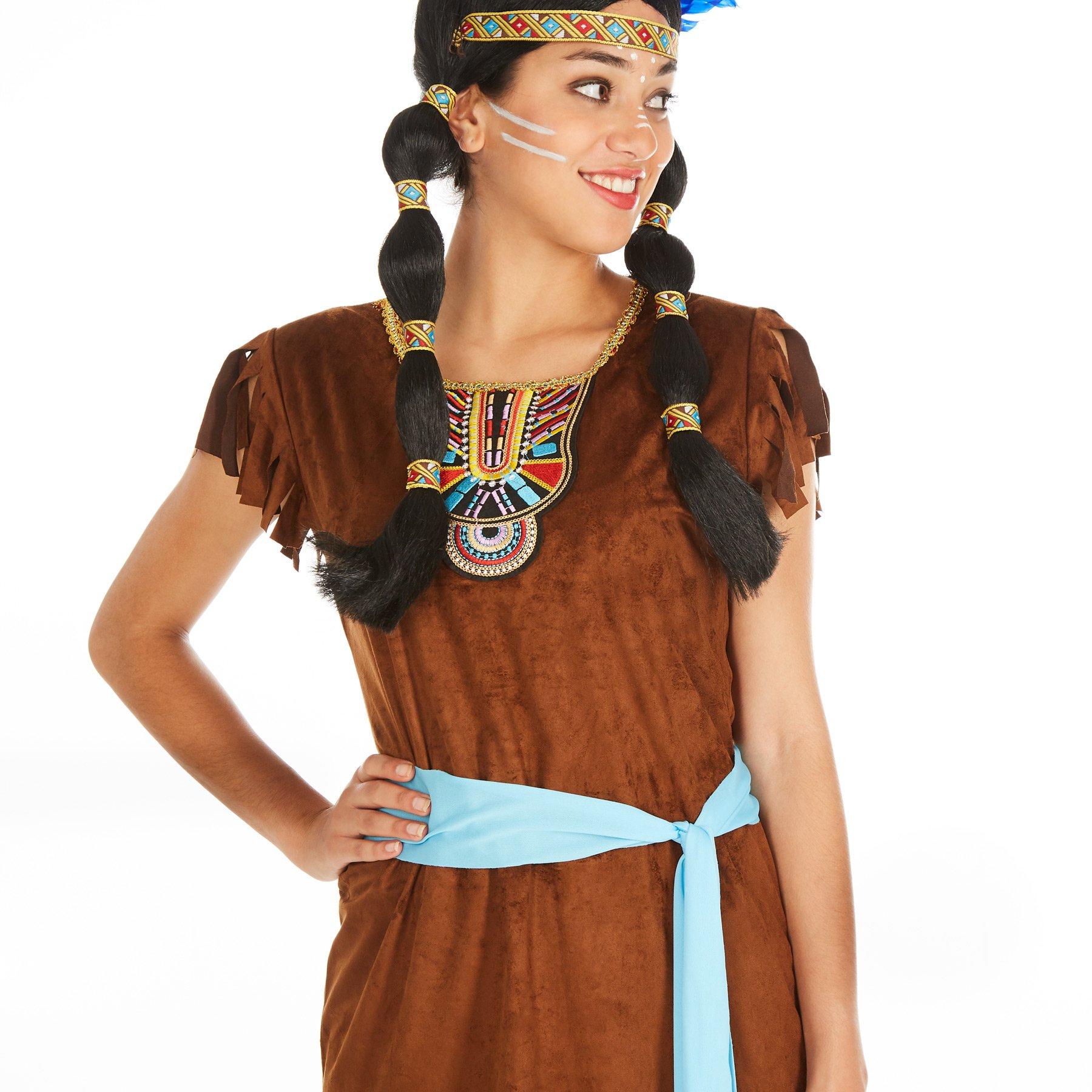 Tectake Frauenkostüm Indianerin Phoenix