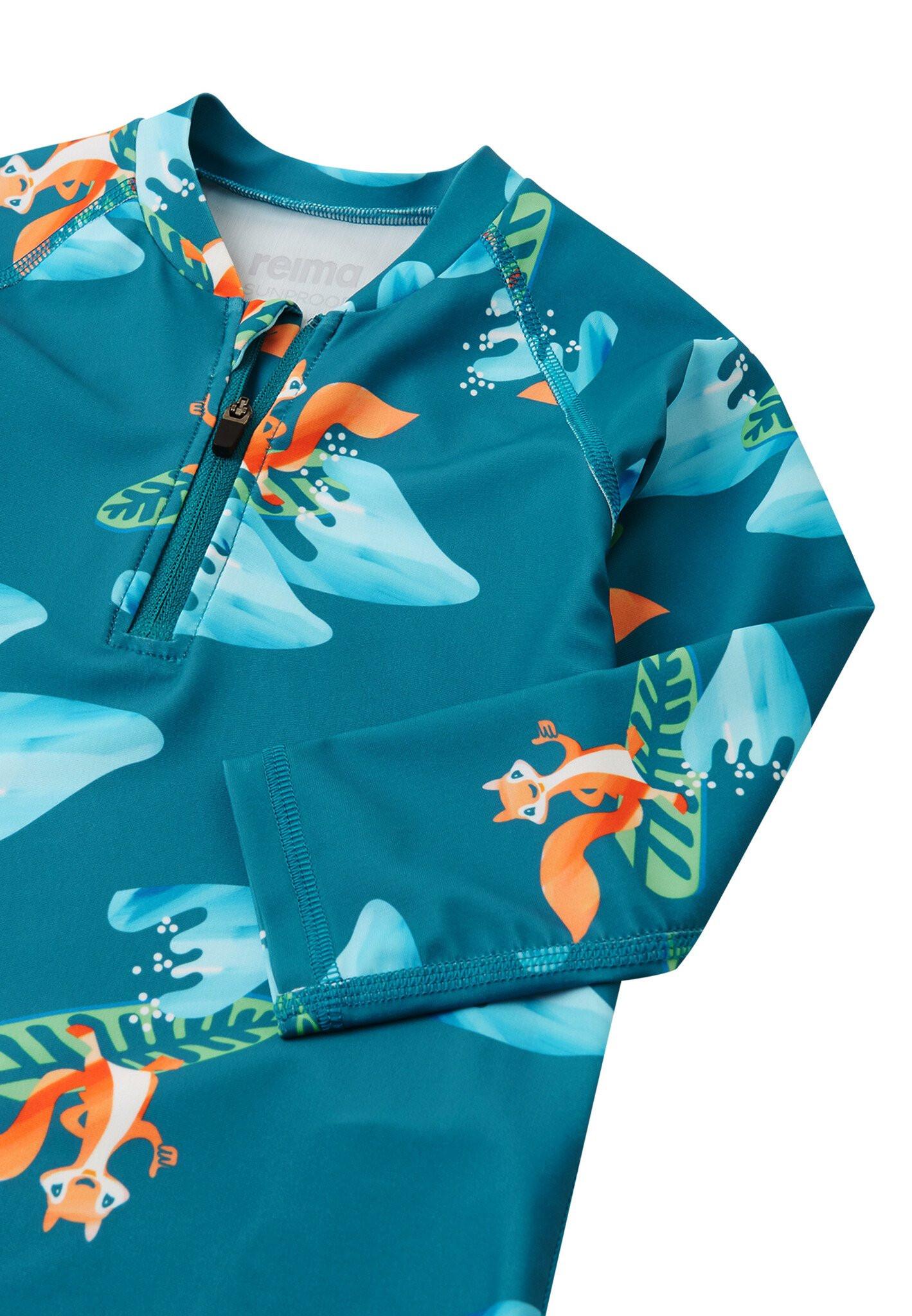 Reima Kleinkinder UV T-Shirt Tuvalu Deep ocean