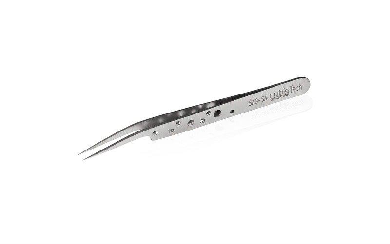 Rubis Pinzette perforiert, spitz, 11.5 cm, 5AG
