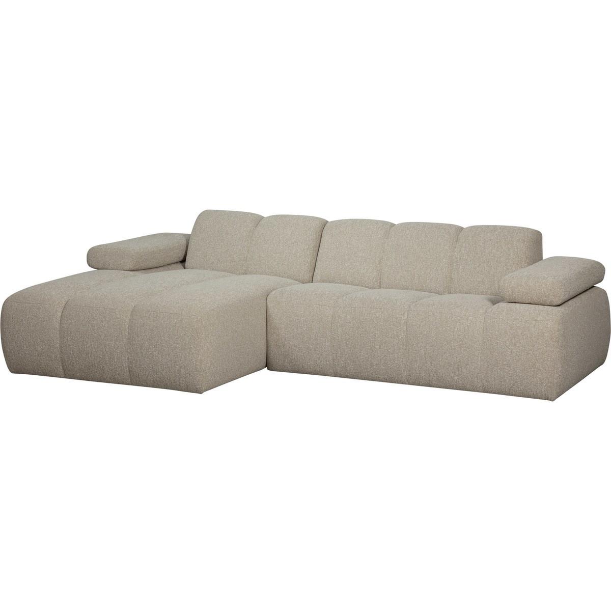 mutoni Ecksofa Mojo links Bouclé meliert 284x160