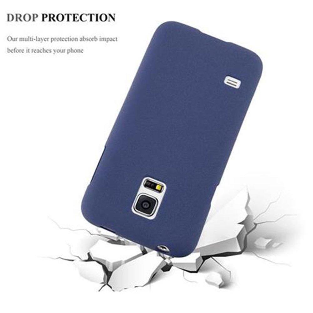 Cadorabo Hülle für Samsung Galaxy S5 MINI / S5 MINI DUOS TPU Silikon Frosted