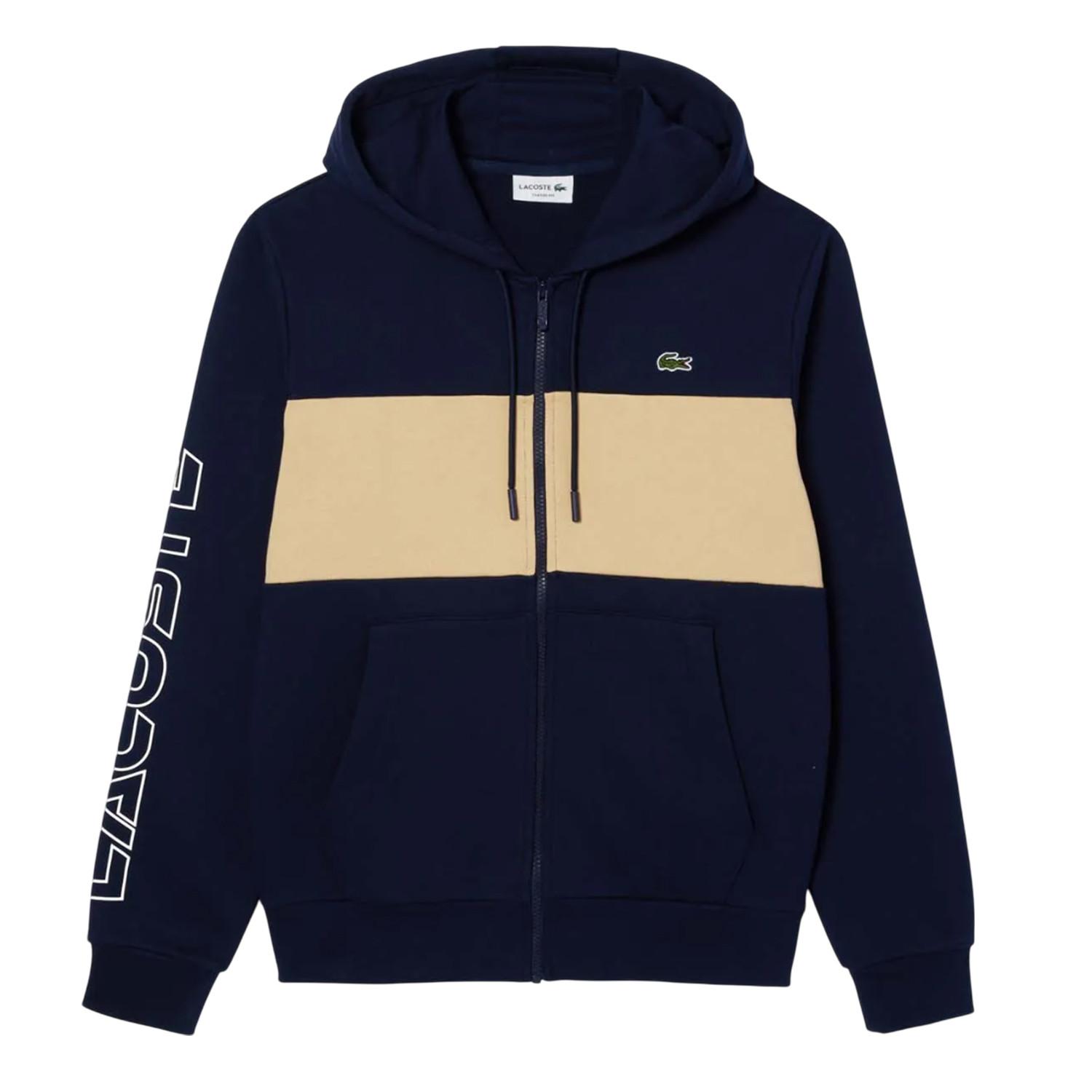 LACOSTE Hoodie mit durchgehendem Reißverschluss